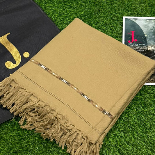 j. Gents wool shawl - dark skin