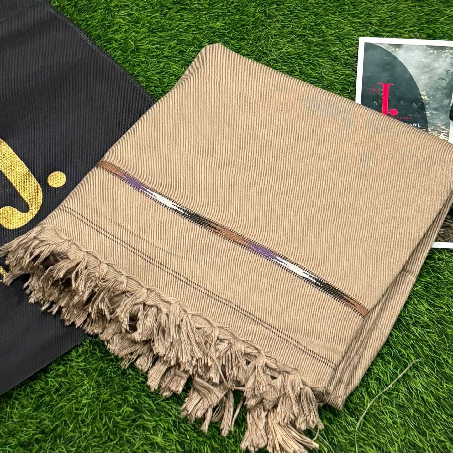 j. Gents wool shawl- skin