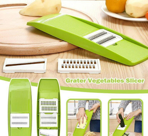 4 in 1 Stainless Steel Fruit, Vegetable Cutter ⭐⭐⭐⭐⭐